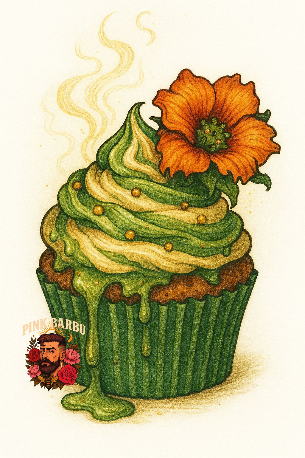 🌿 Cupcake Le Baiser